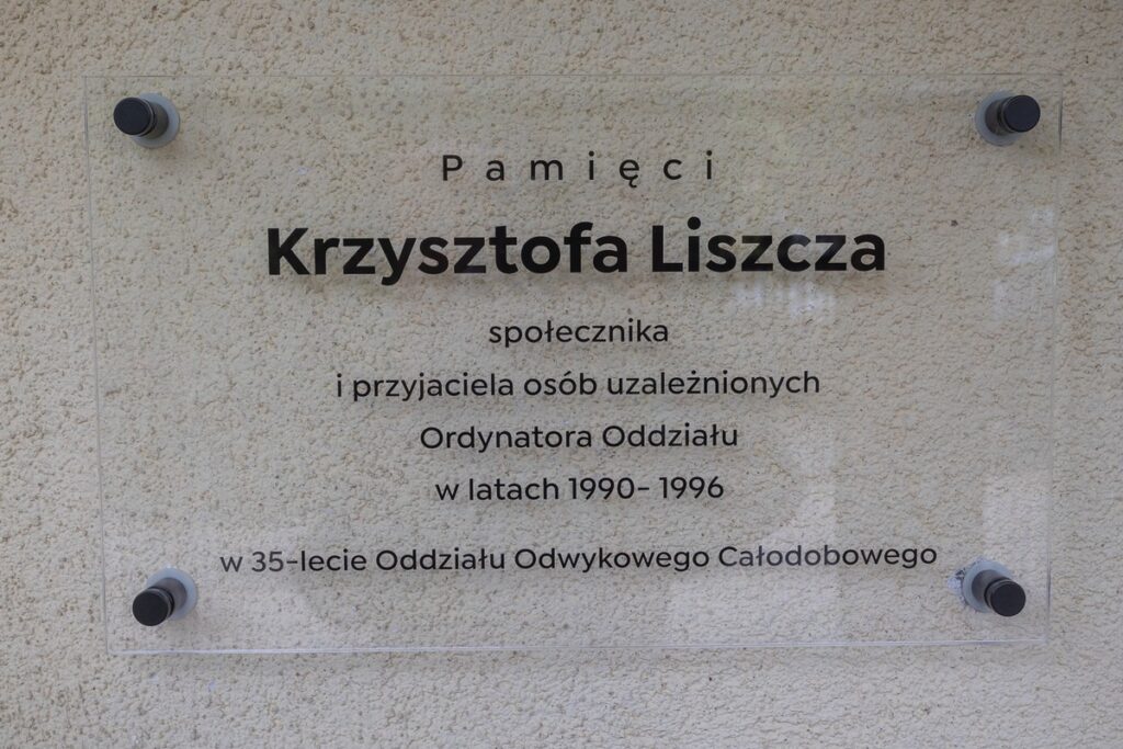 The 35th Anniversary of the 24-hour Detoxification Unit in Czerniewice, photo by Mikołaj Kuras for the UMWKP