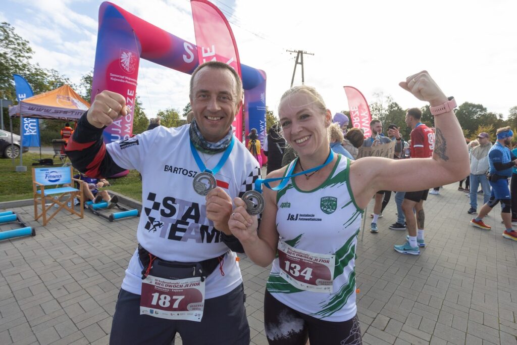 III Nadgoplański Bieg Dwóch Jezior, fot. Mikołaj Kuras dla UMWKP