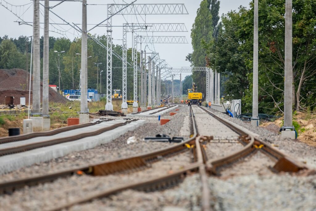 Renovation of railway line no. 209, photo by Tomasz Czachorowski/eventphoto.com.pl for the UMWKP
