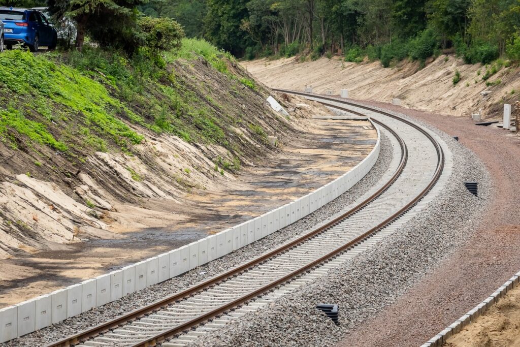 Renovation of railway line no. 209, photo by Tomasz Czachorowski/eventphoto.com.pl for the UMWKP
