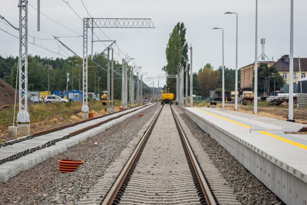 Renovation of railway line no. 209, photo by Tomasz Czachorowski/eventphoto.com.pl for the UMWKP