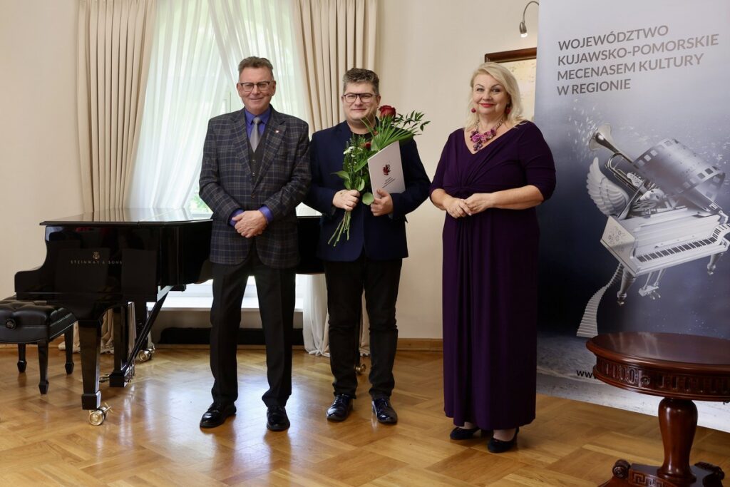 Wręczenie nagród z okazji dnia muzyki, fot. Andrzej Goiński/UMWKP