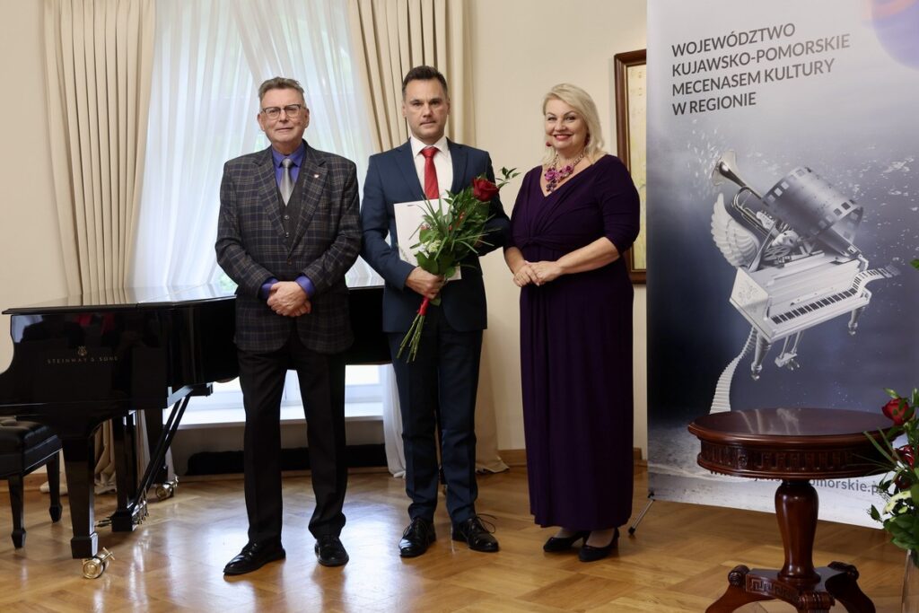 Wręczenie nagród z okazji dnia muzyki, fot. Andrzej Goiński/UMWKP