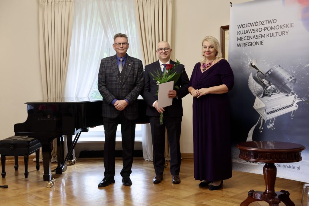 Wręczenie nagród z okazji dnia muzyki, fot. Andrzej Goiński/UMWKP