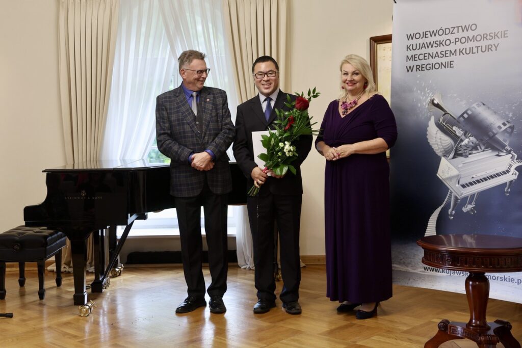 Wręczenie nagród z okazji dnia muzyki, fot. Andrzej Goiński/UMWKP