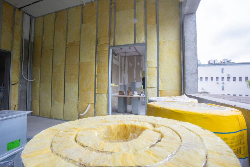 Budowa Wojewódzkiego Szpitala Specjalistycznego we Włocławku, fot. Mikołaj Kuras dla UMWKP Construction of the Regional Specialist Hospital in Włocławek, photo by Mikołaj Kuras for the UMWKP