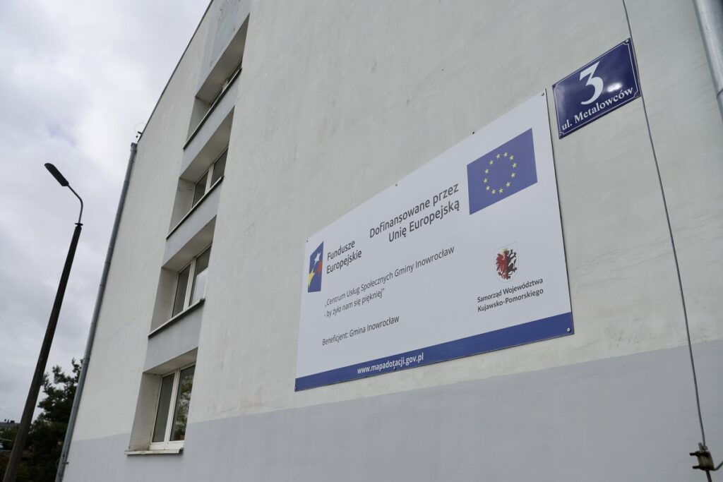 Opening ceremony of the Social Services Centre in Inowrocław, photo by Andrzej Goiński / UMWKP