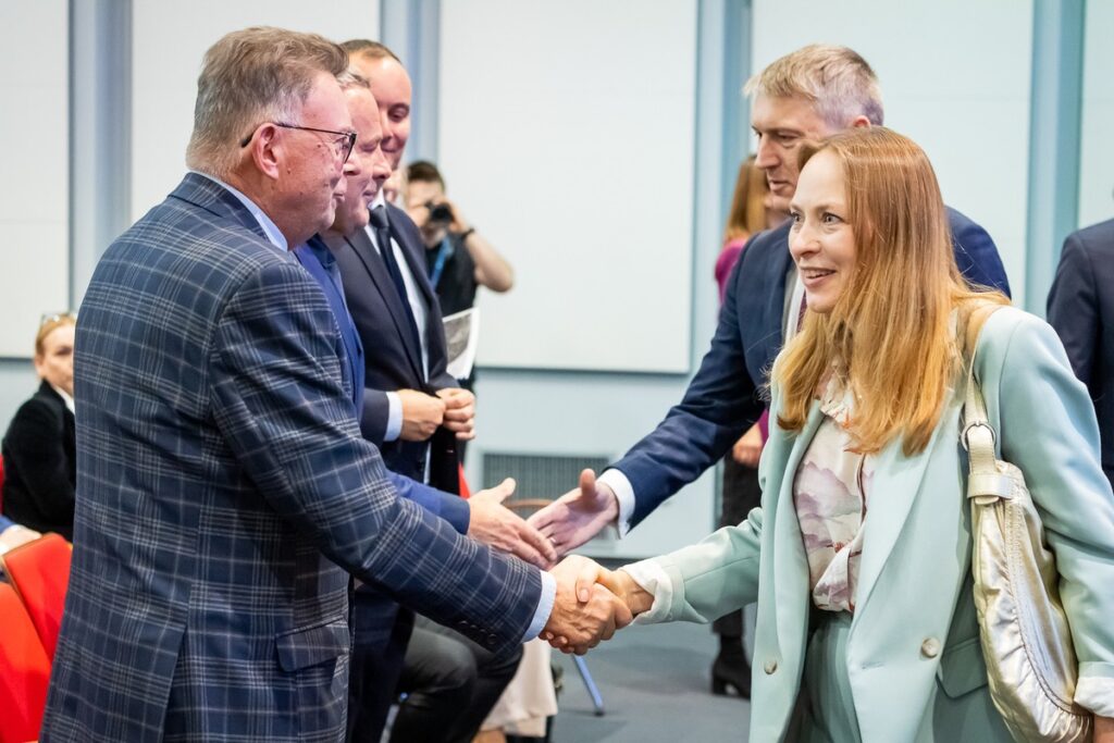 Meeting with Minister Katarzyna Pełczyńska-Nałęcz in Bydgoszcz, photo by Tomasz Czachorowski/eventphoto for UMWKP