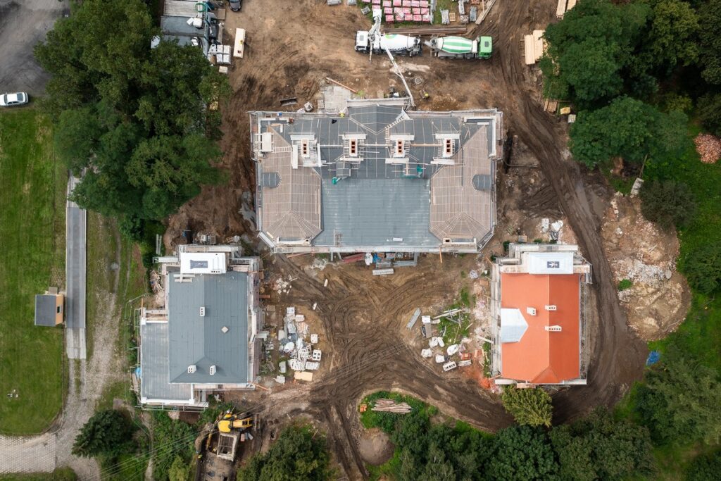 Rewitalizacja zespołu pałacowego w Nawrze, fot. Kujawsko-Pomorskie Centrum Dziedzictwa