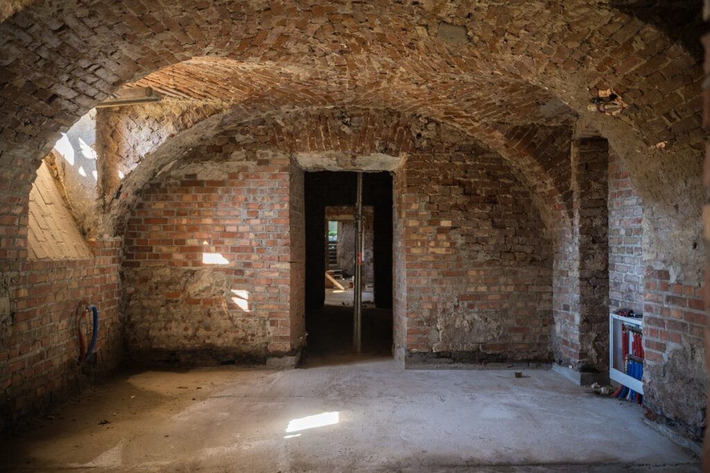 Rewitalizacja zespołu pałacowego w Nawrze, fot. Kujawsko-Pomorskie Centrum Dziedzictwa