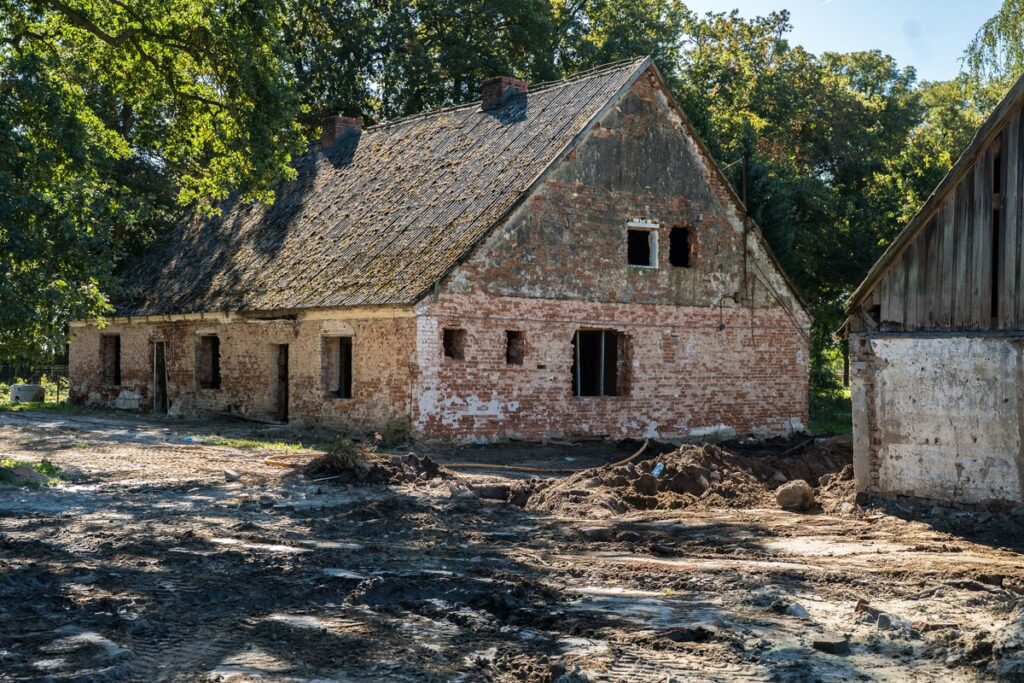 Rewitalizacja zespołu pałacowego w Nawrze, fot. Kujawsko-Pomorskie Centrum Dziedzictwa
