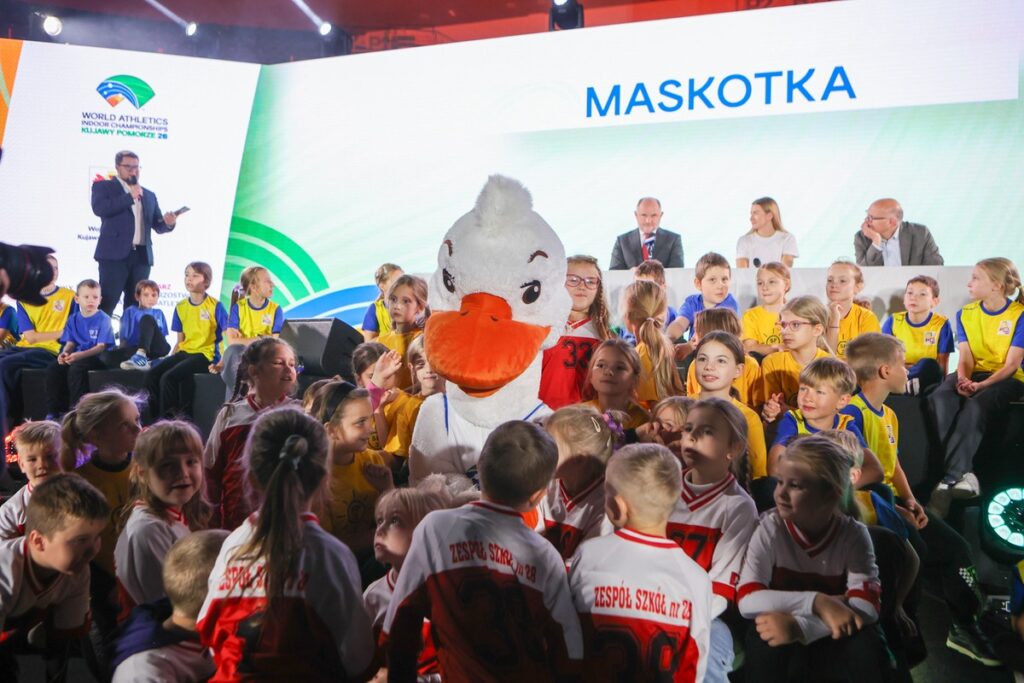Prezentacja maskotki HMŚL Kujawy Pomorze 26, fot. Mikołaj Kuras dla UMWKP