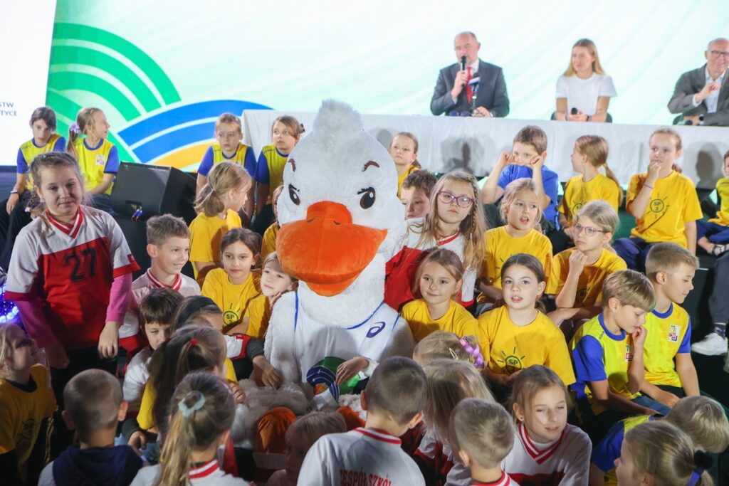 Prezentacja maskotki HMŚL Kujawy Pomorze 26, fot. Mikołaj Kuras dla UMWKP