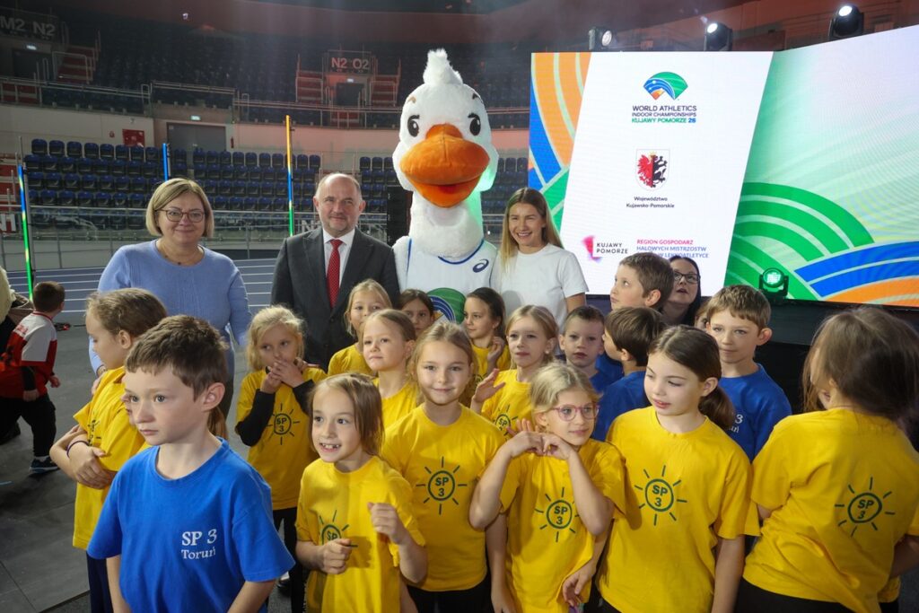 Prezentacja maskotki HMŚL Kujawy Pomorze 26, fot. Mikołaj Kuras dla UMWKP