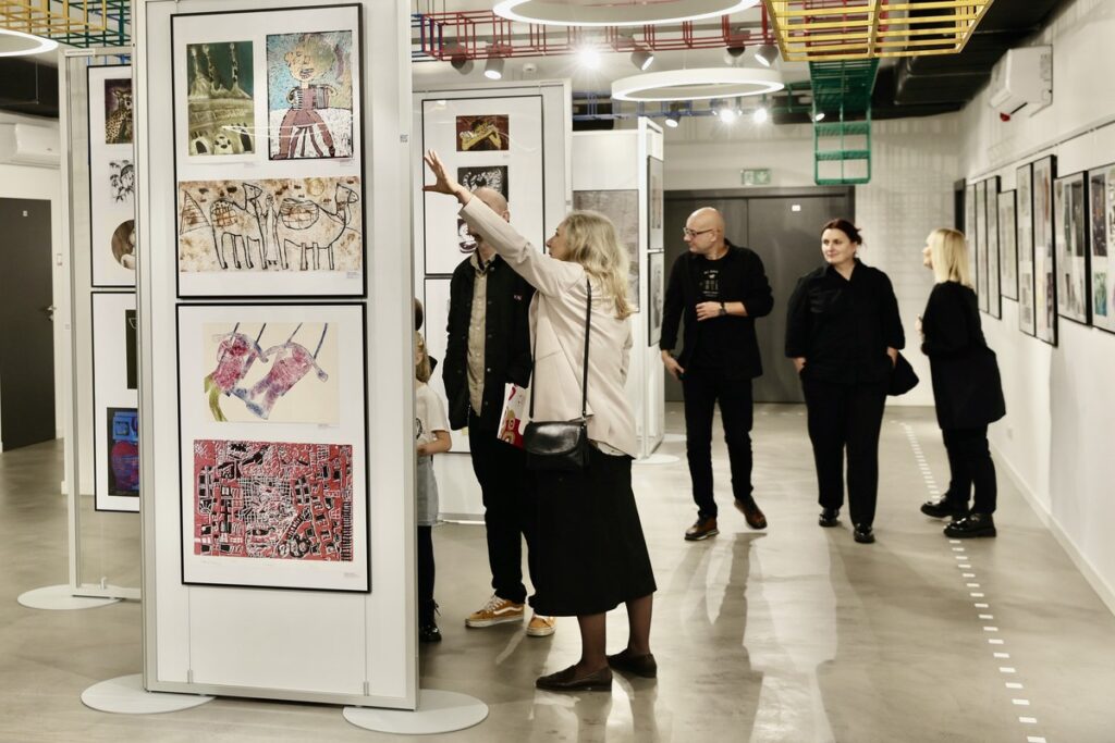 24th International Biennial of Children and Youth Graphic Art, photo by Andrzej Goiński / UMWKP