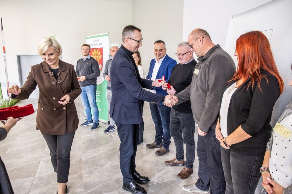 Spotkanie sołtysów w Myśliwcu w powiecie wąbrzeskim, fot. Andrzej Goiński/UMWKP