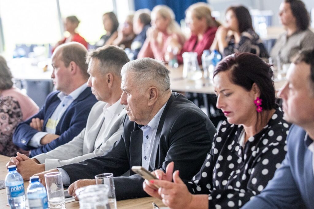 Spotkanie sołtysów w Myśliwcu w powiecie wąbrzeskim, fot. Andrzej Goiński/UMWKP