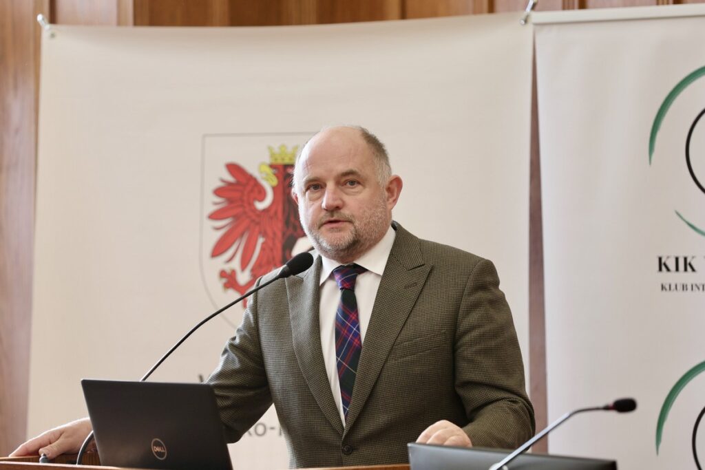 Lata święte w Kościele – konferencja naukowa w Urzędzie Marszałkowskim, fot. Andrzej Goiński/UMWKP Holy Years in the Church – Scientific Conference at the Marshal’s Office, photo by Andrzej Goiński / UMWKP