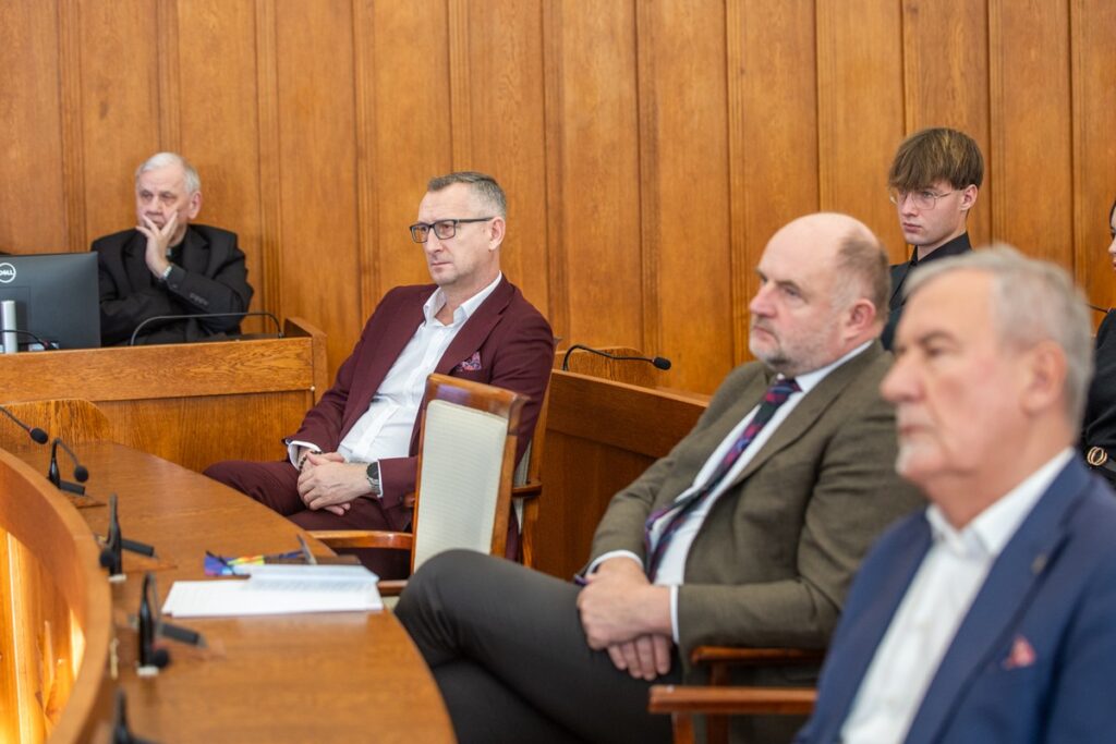 Lata święte w Kościele – konferencja naukowa w Urzędzie Marszałkowskim, fot. Andrzej Goiński/UMWKP Holy Years in the Church – Scientific Conference at the Marshal’s Office, photo by Andrzej Goiński / UMWKP