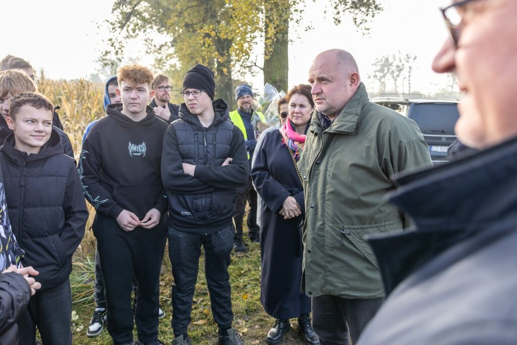 Nasadzenia wzdłuż DW 266, fot. Szymon Zdziebło/tarantoga.pl dla UMWKP