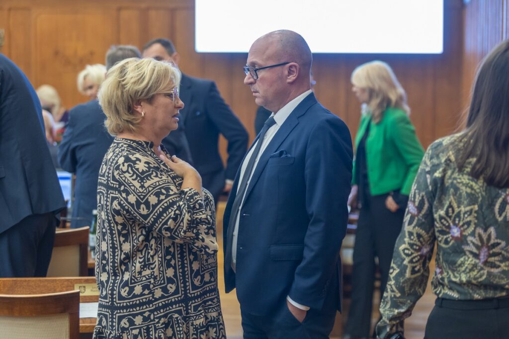 Sesja sejmiku województwa, 27 października 2025, fot. Mikołaj Kuras dla UMWKP