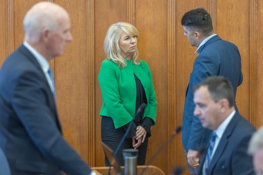 Sesja sejmiku województwa, 27 października 2025, fot. Mikołaj Kuras dla UMWKP