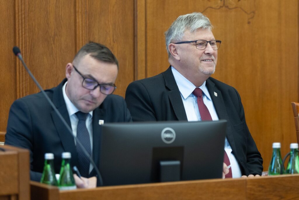 Sesja sejmiku województwa, 27 października 2025, fot. Mikołaj Kuras dla UMWKP