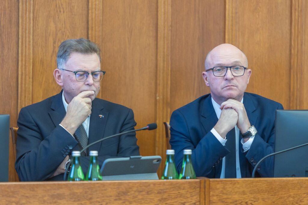 Sesja sejmiku województwa, 27 października 2025, fot. Mikołaj Kuras dla UMWKP