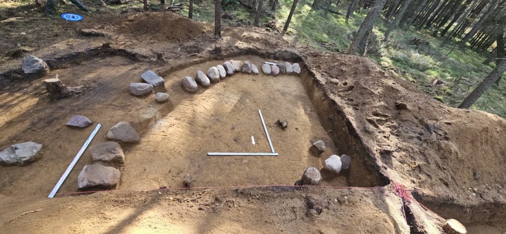 Bronze Age burial mound discovered in the Wda Landscape Park. Photo: WPK