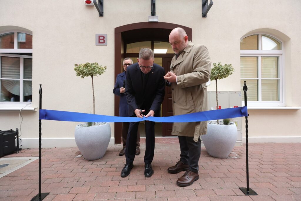 Opening ceremony of newly modernized pavilion of Regional Hospital for Infectious Diseases and Observation in Bydgoszcz, photo: Tomasz Czachorowski/eventphoto for UMWKP