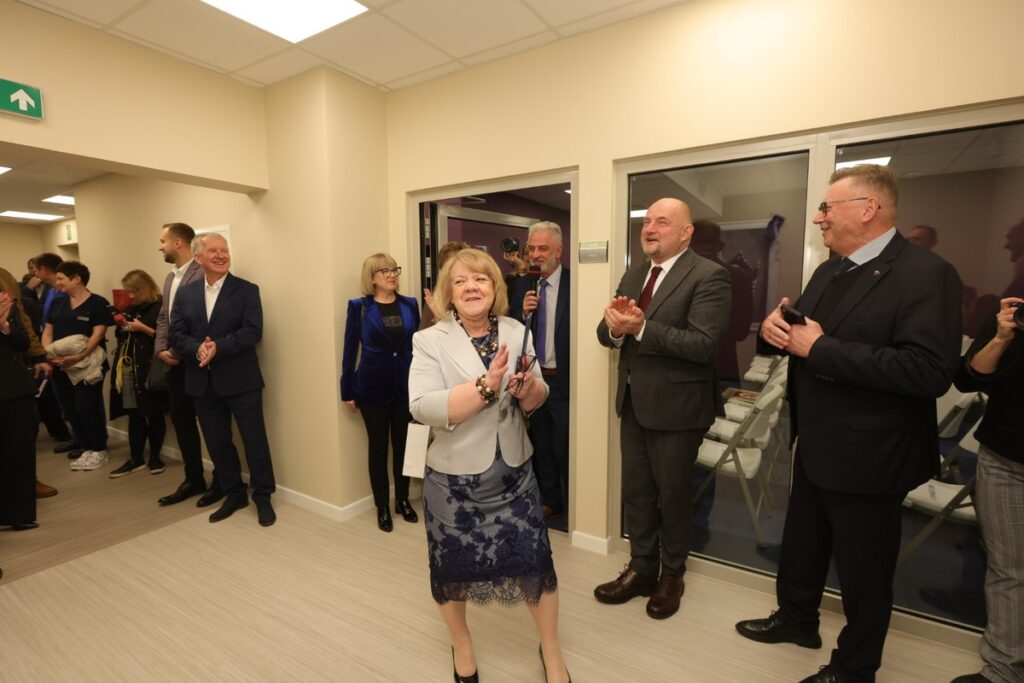 Opening ceremony of newly modernized pavilion of Regional Hospital for Infectious Diseases and Observation in Bydgoszcz, photo: Tomasz Czachorowski/eventphoto for UMWKP