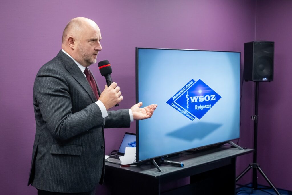 Opening ceremony of the modernized pavilion at the Regional Infectious Diseases Hospital in Bydgoszcz – photo by Tomasz Czachorowski/eventphoto for the UMWKP
