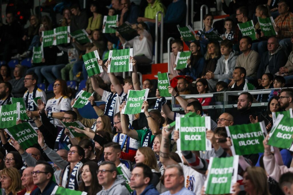Volleyball derby between CUK Anioły Toruń and BKS Bydgoszcz