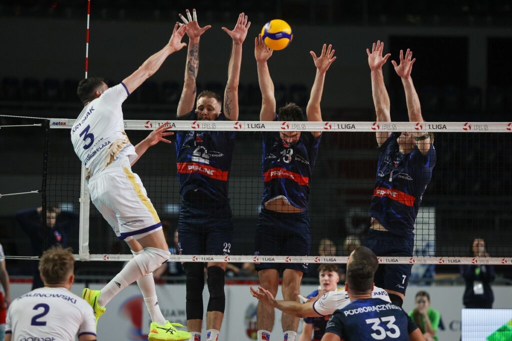 Volleyball derby between CUK Anioły Toruń and BKS Bydgoszcz