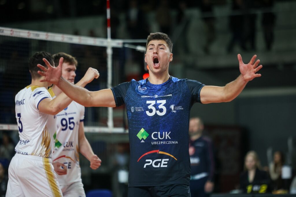 Volleyball derby between CUK Anioły Toruń and BKS Bydgoszcz