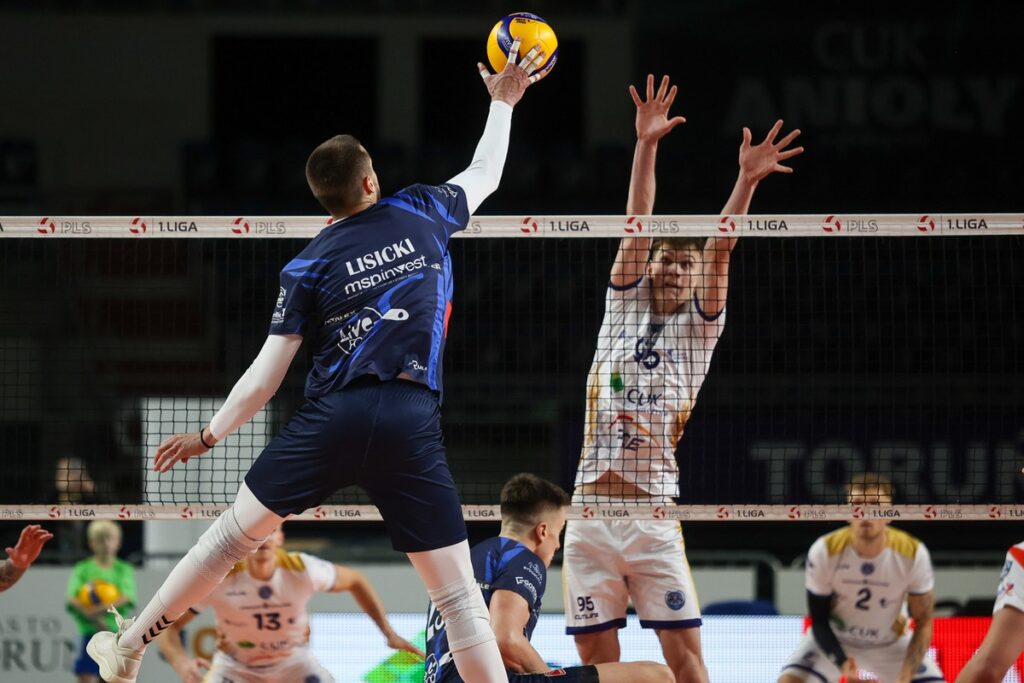Volleyball derby between CUK Anioły Toruń and BKS Bydgoszcz