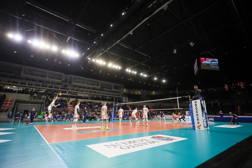 Volleyball derby between CUK Anioły Toruń and BKS Bydgoszcz