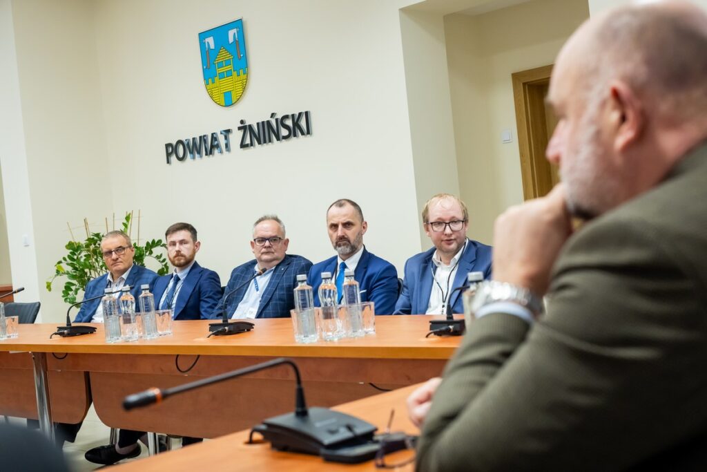 Meeting with local government representatives of Żnin County, photo by Tomasz Czachorowski/eventphoto.com.pl for the UMWKP