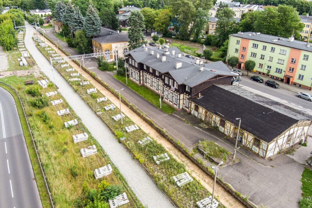 Remont linii kolejowej Aleksandrów Kujawski – Ciechocinek, fot. Andrzej Goiński/UMWKP