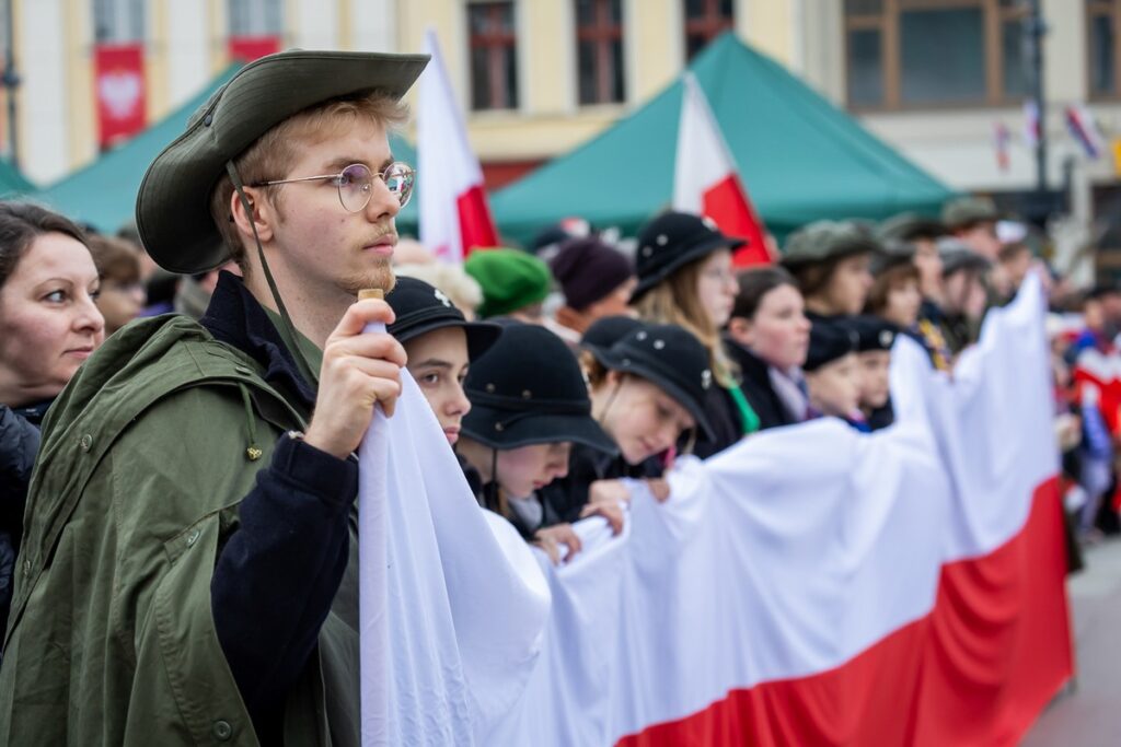 Regionalne obchody Narodowego Święta Niepodległości w Bydgoszczy, fot. Tomasz Czachorowski/eventphoto dla UMWKP