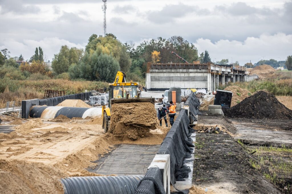 Budowa obwodnicy Mogilna, fot. Andrzej Goiński/UMWKP