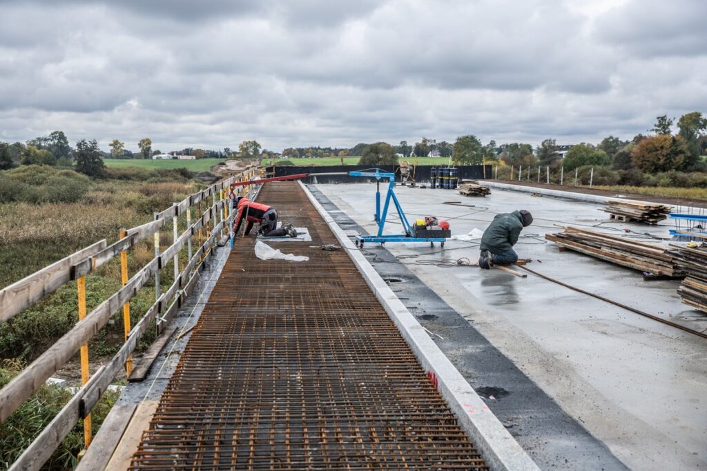 Budowa obwodnicy Mogilna, fot. Andrzej Goiński/UMWKP