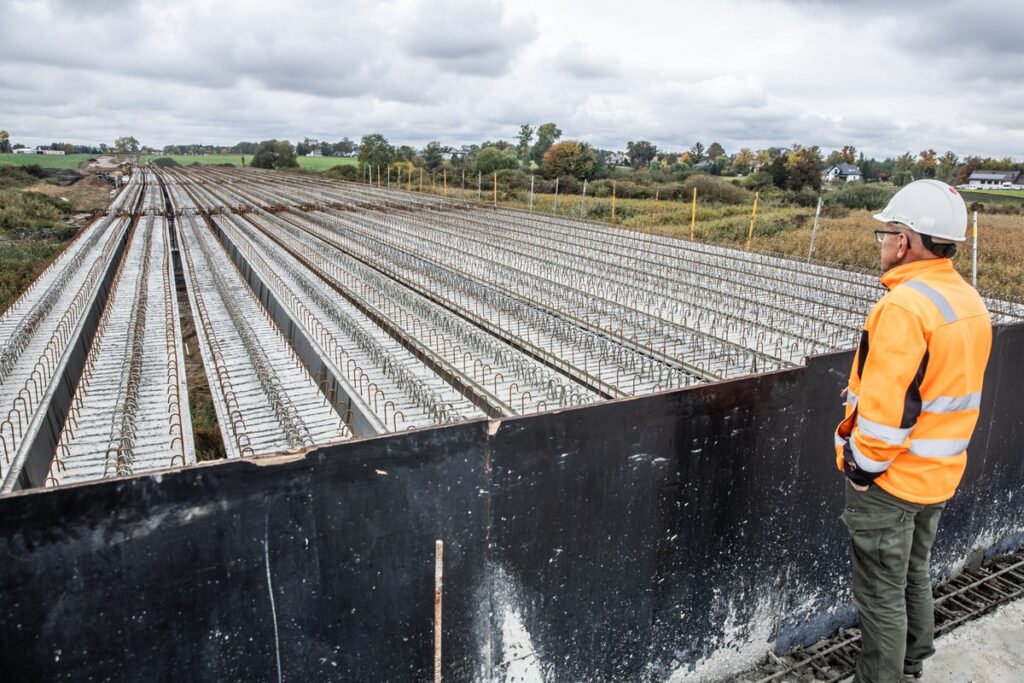 Budowa obwodnicy Mogilna, fot. Andrzej Goiński/UMWKP