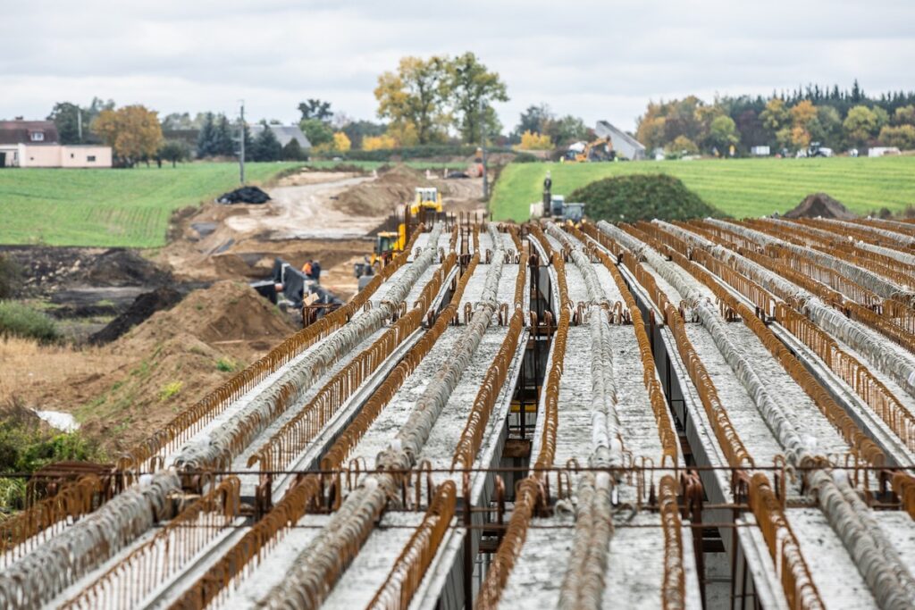 Budowa obwodnicy Mogilna, fot. Andrzej Goiński/UMWKP