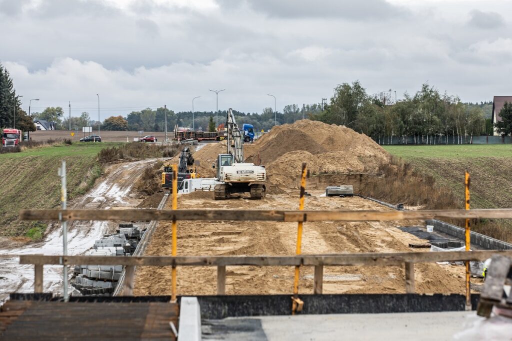 Budowa obwodnicy Mogilna, fot. Andrzej Goiński/UMWKP