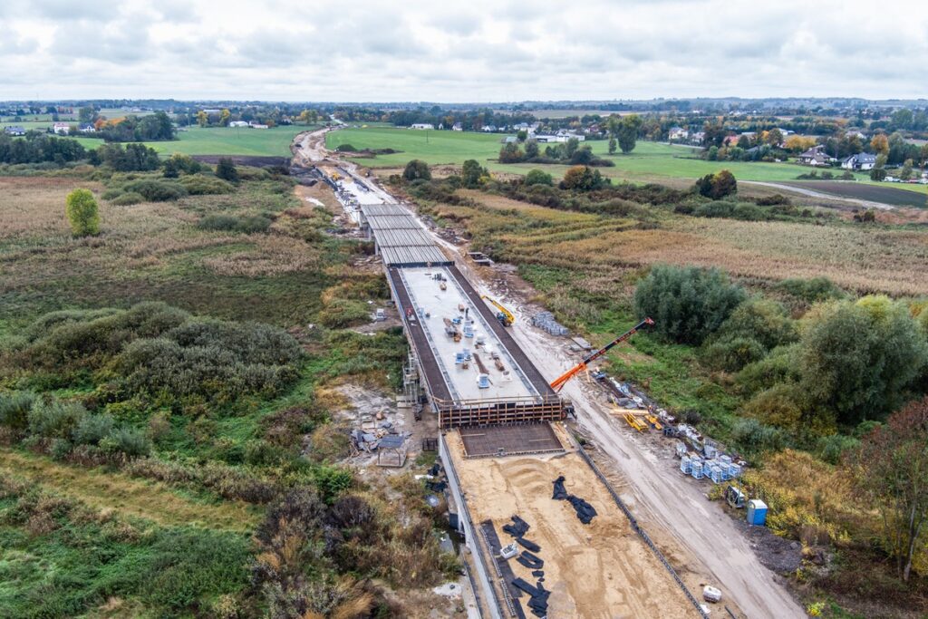Budowa obwodnicy Mogilna, fot. Andrzej Goiński/UMWKP