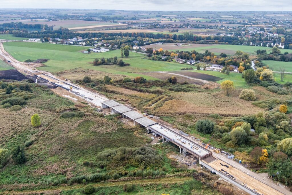 Budowa obwodnicy Mogilna, fot. Andrzej Goiński/UMWKP