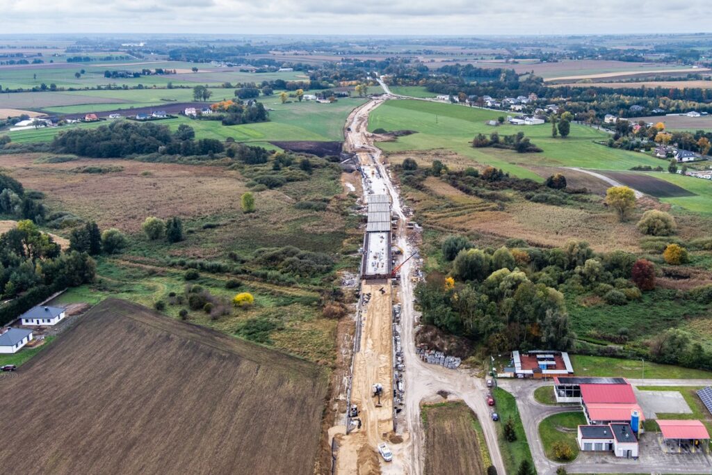 Budowa obwodnicy Mogilna, fot. Andrzej Goiński/UMWKP