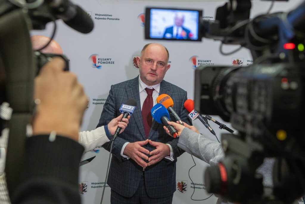 Sesja sejmiku województwa, 24 listopada 2025, fot. Mikołaj Kuras dla UMWKP