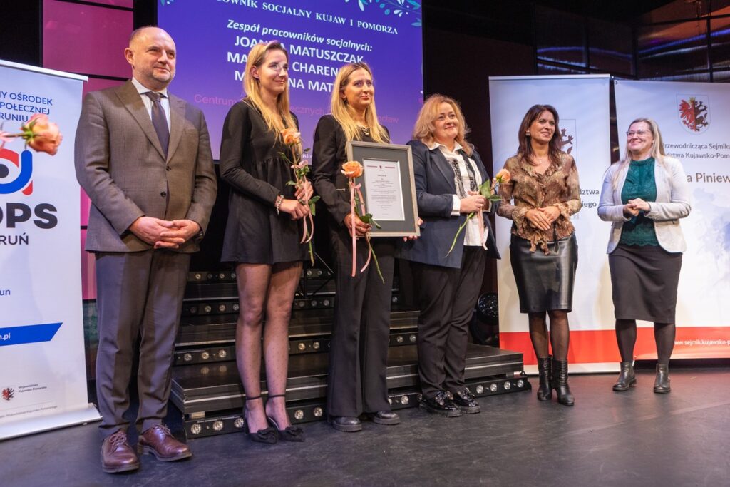 Gala konkursu Pracownik Socjalny Kujaw i Pomorza, fot. Mikołaj Kuras dla UMWKP